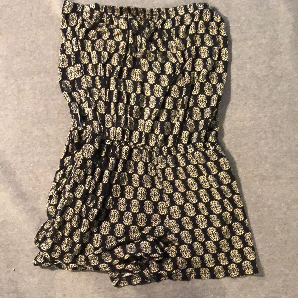 Printed Romper
